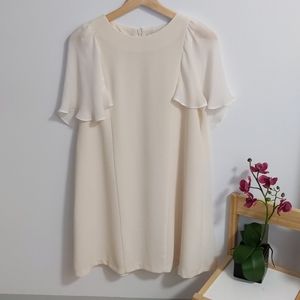 SOLD TOPSHOP Classy Cream Dress